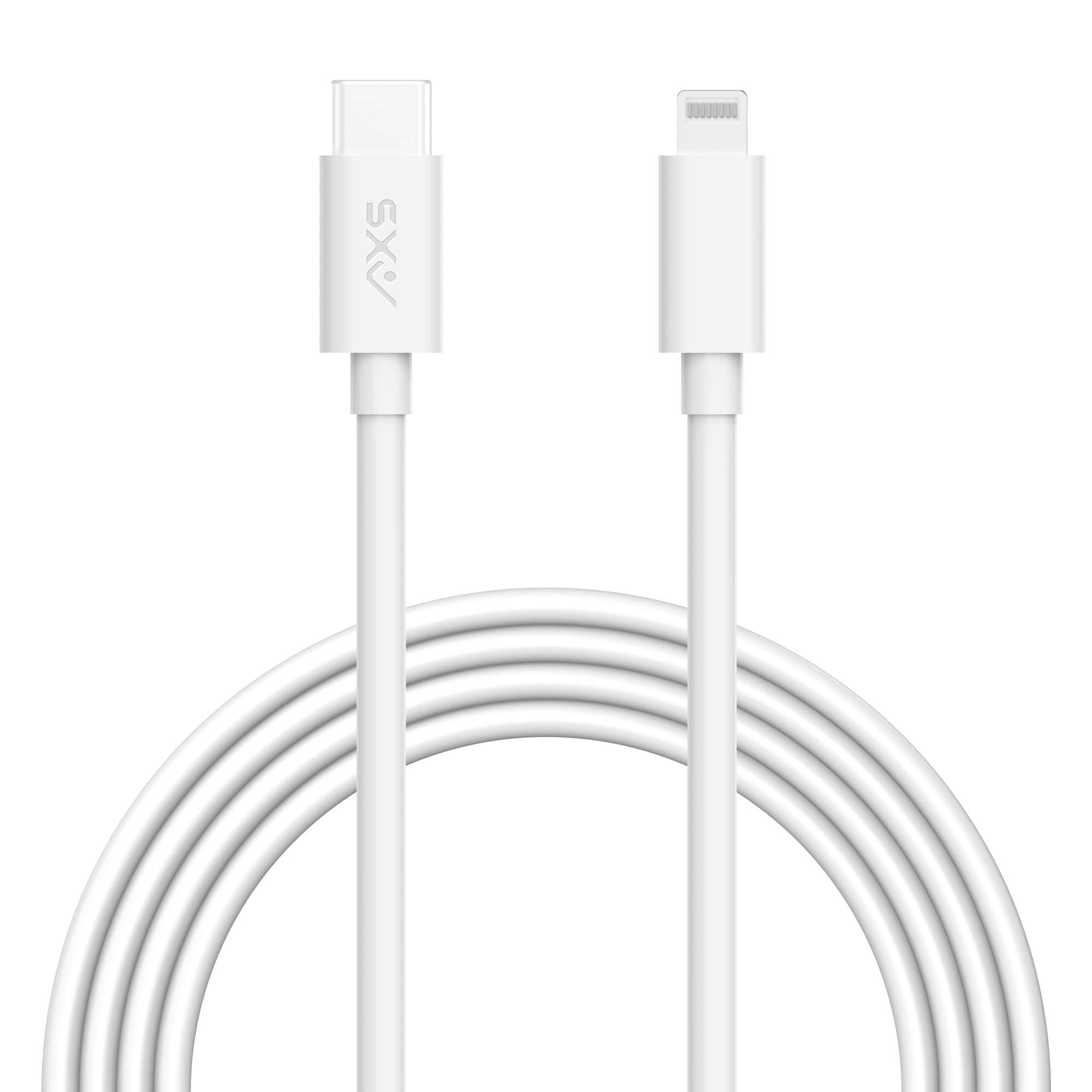 Axs Procharge Usb C To Lightning Cable 12m White 8366